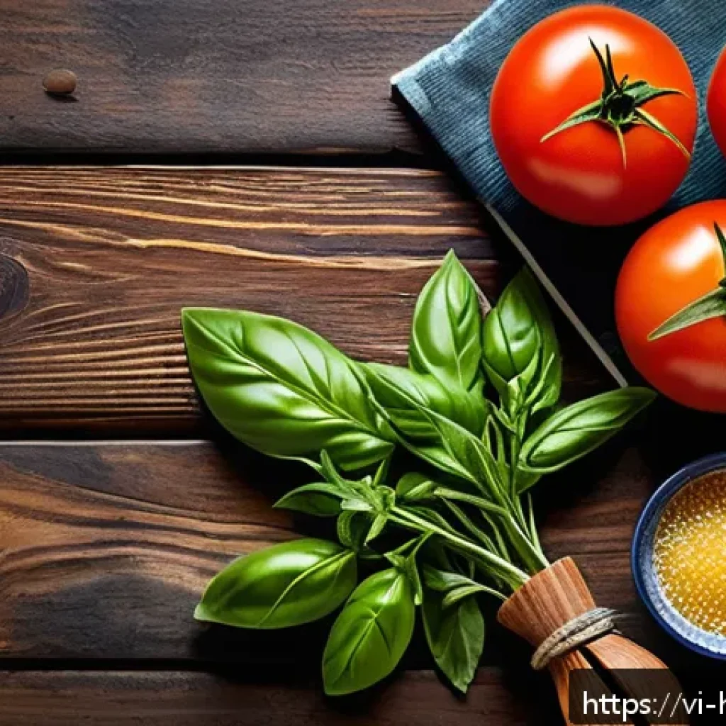 이탈리안 요리 배우기 - A vibrant Italian kitchen scene featuring fresh, colorful ingredients laid out on a rustic wooden ta...